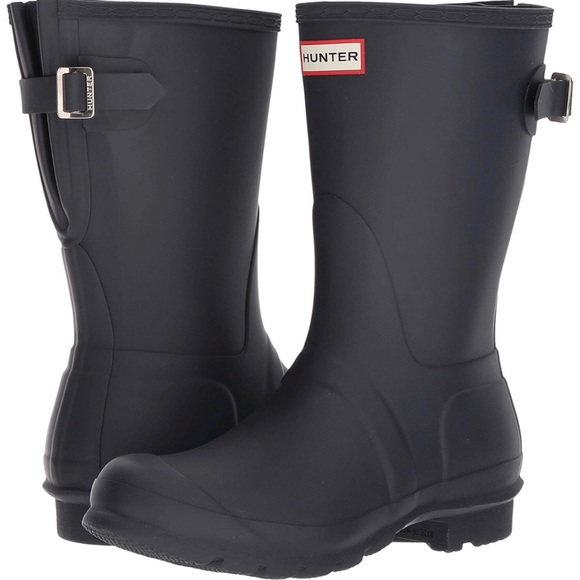 Hunter Shoes - Women's Original Short Back Adjustable Rain Boots